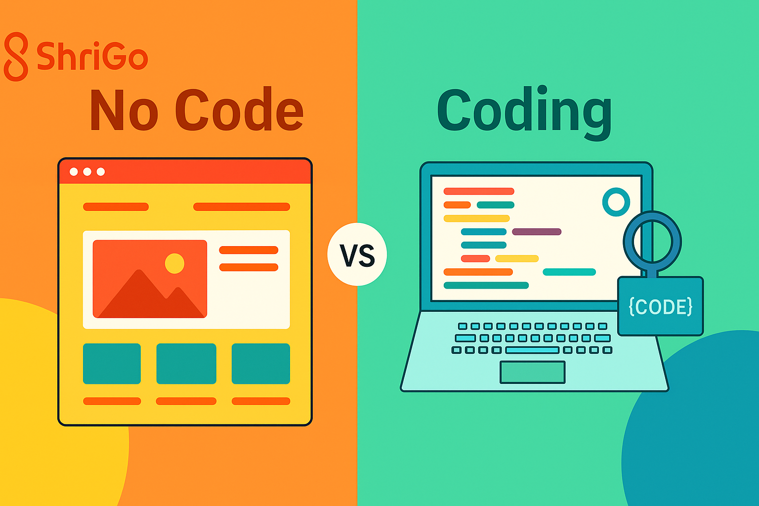 No code website developer or web developer: what should you choose in 2025? ShriGo