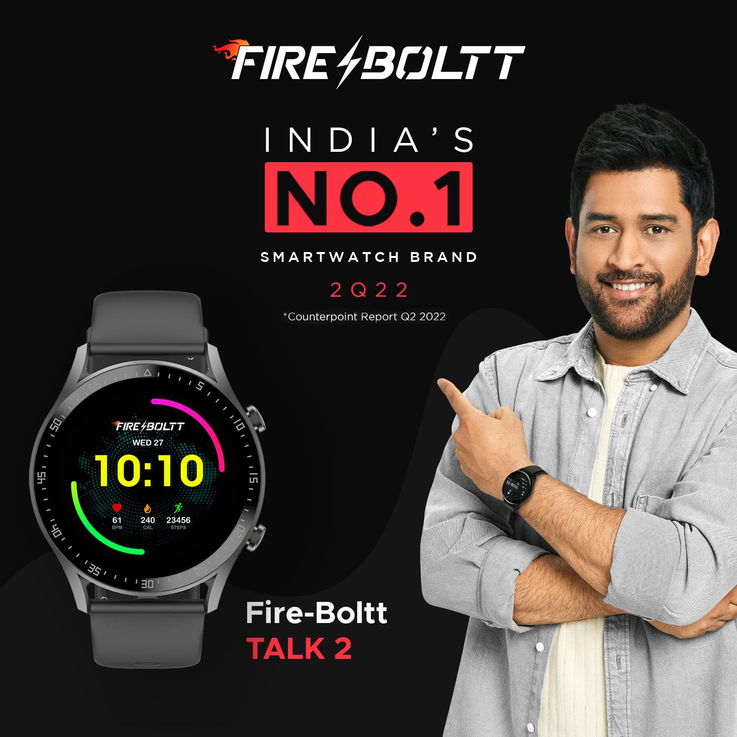 Fire Bolt Talk 2 Smart Watch